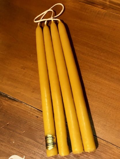 Handgezogene Leuchterkerzen Länge 25cm, Durchmesser 1,8cm