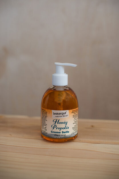 Honig Propolis Creme Seife im Spender