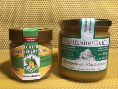 Löwenzahnhonig 250g und 500g