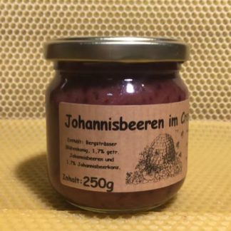 Johannisbeeren im Cremehonig 250g