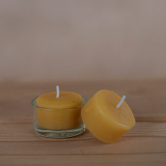 Teelicht 100% Bienenwachs