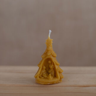 Tannenbaum und Krippe klein (7 cm)