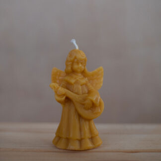 Kerze Engel mit Gitarre