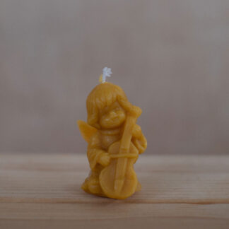 Kerze Engel mit Cello