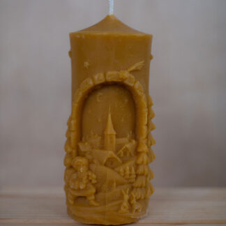 Weihnachtskerze groß