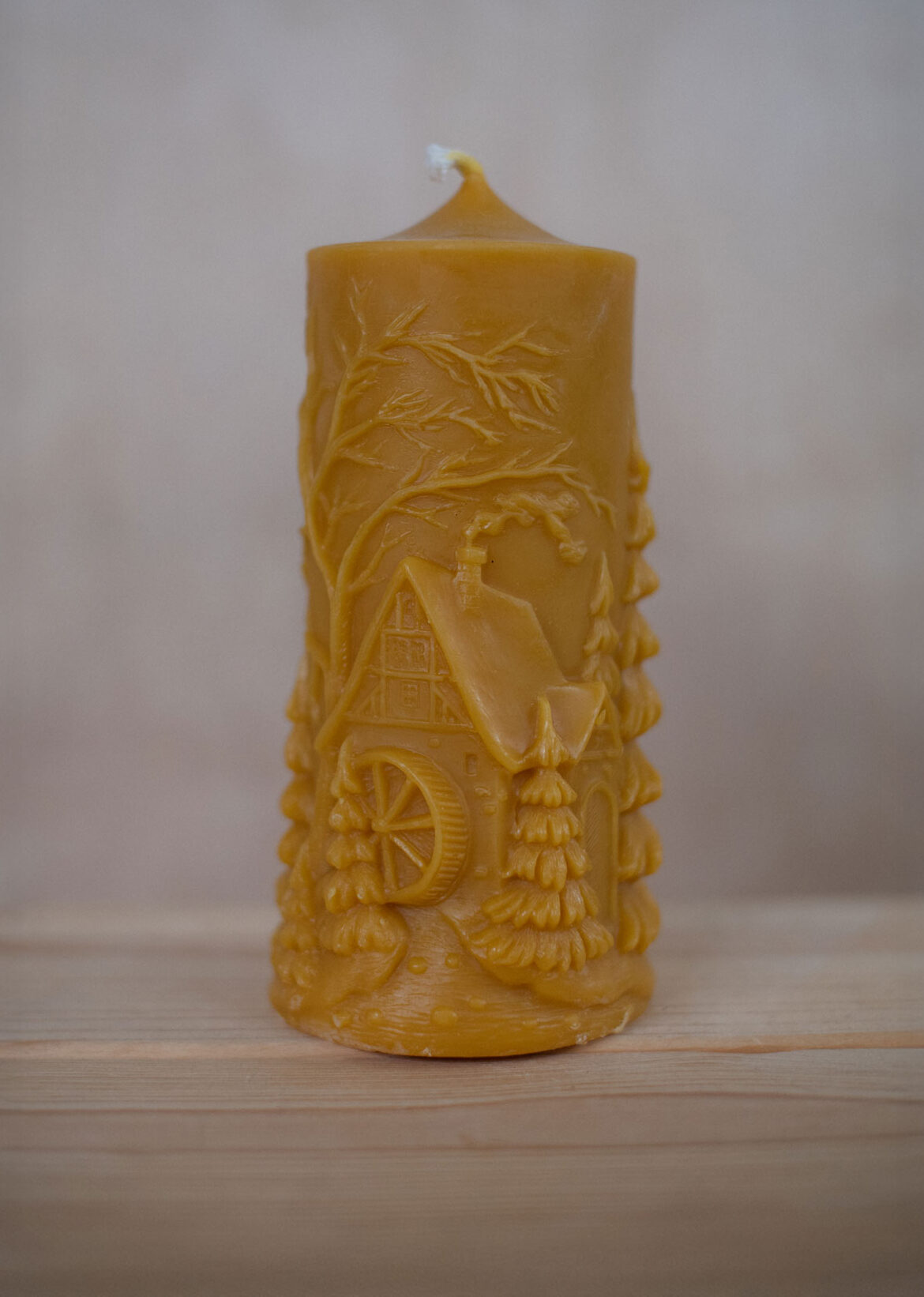 Weihnachtskerze groß (Motiv 2)