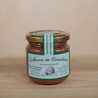 Erdbeere im Cremehonig
