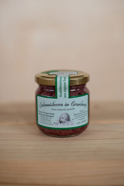 Johannisbeere im Cremehonig