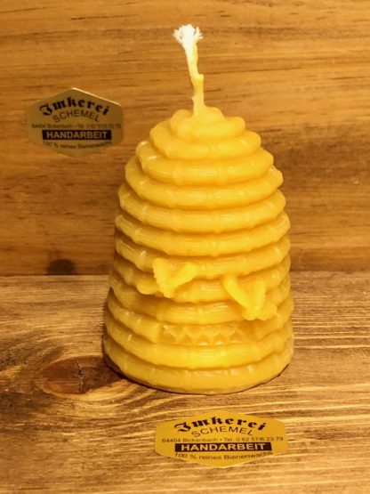 Kerze Bienenkorb groß