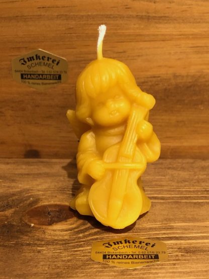 Kerze Engel mit Cello