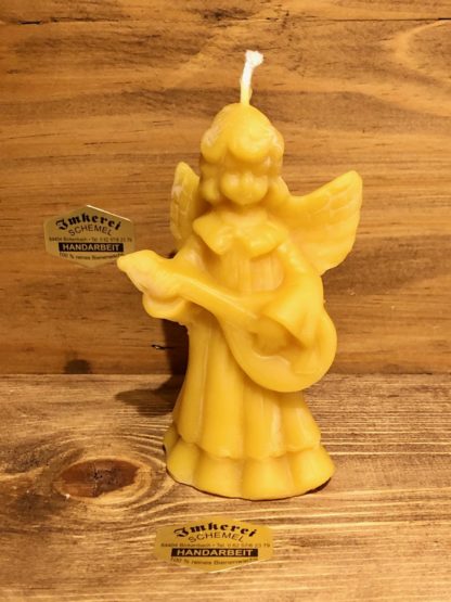 Kerze Engel mit Gitarre
