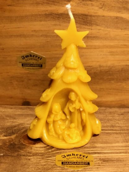Tannenbaum und Krippe groß (11 cm)