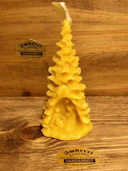 Tannenbaum und Krippe mittel (10 cm)