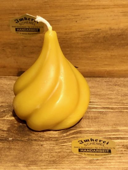 Kerze "Tropfen gedreht"