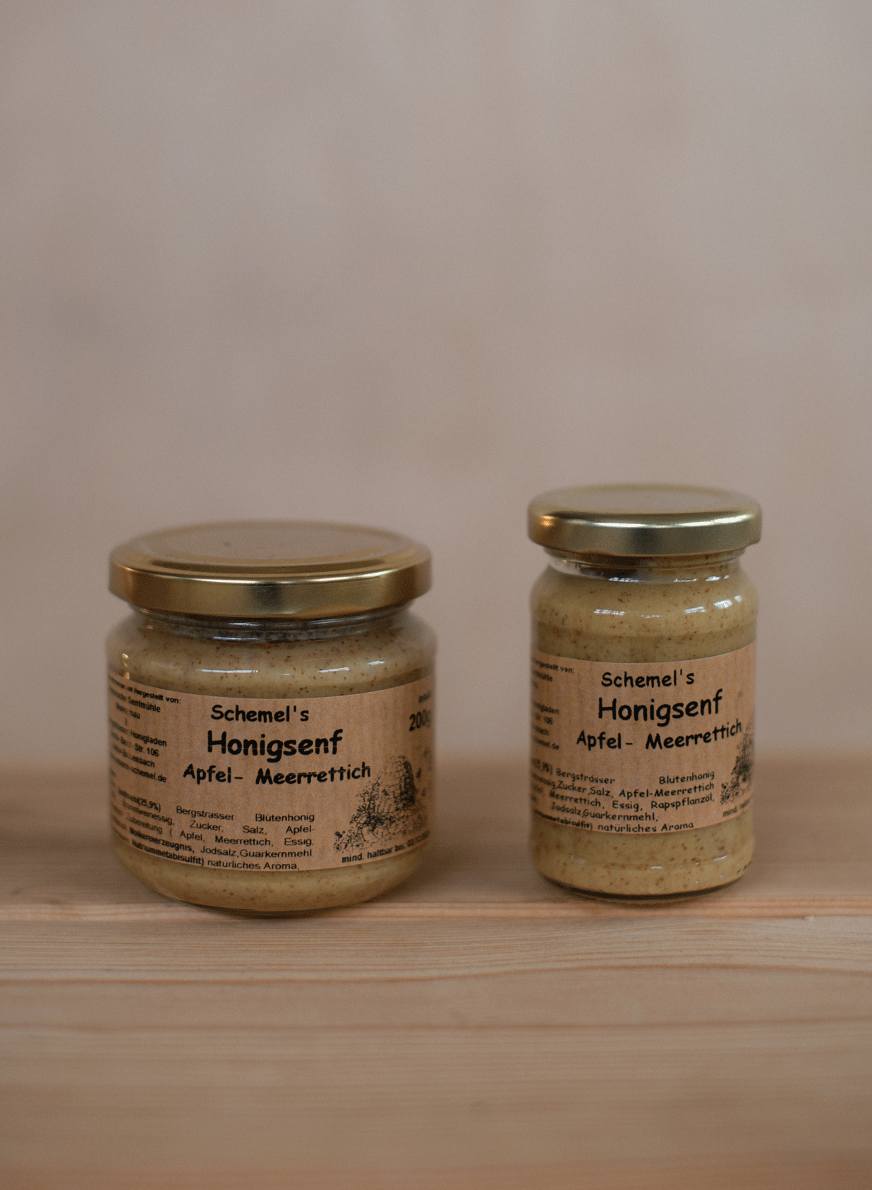 Schemels Honigsenf - Apfel-Meerrettich