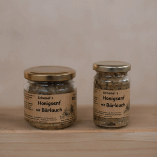 Schemels Honigsenf mit Bärlauch