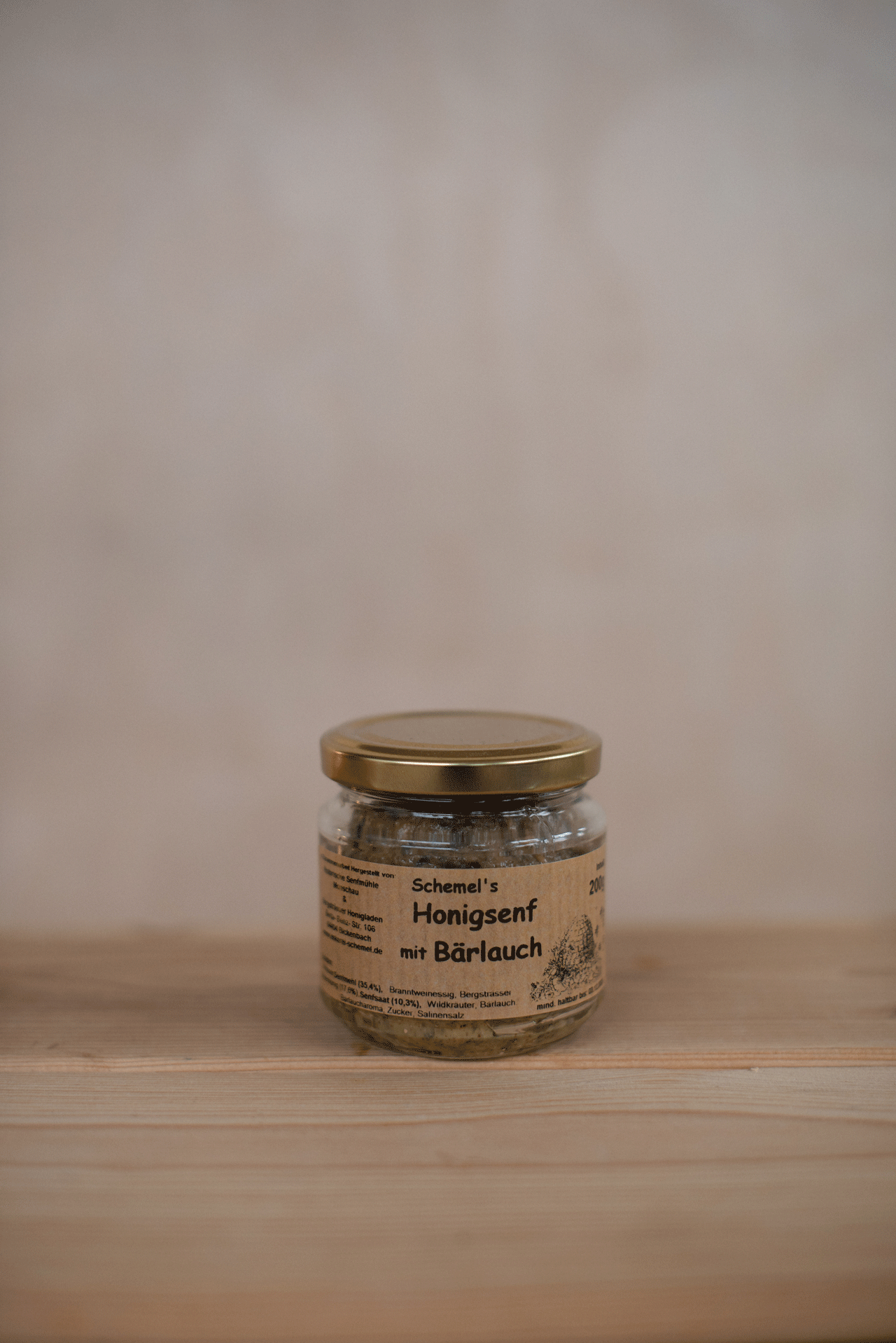 Schemels Honigsenf mit Bärlauch – Bild 3