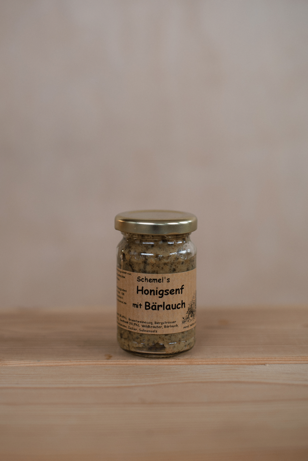 Schemels Honigsenf mit Bärlauch – Bild 2