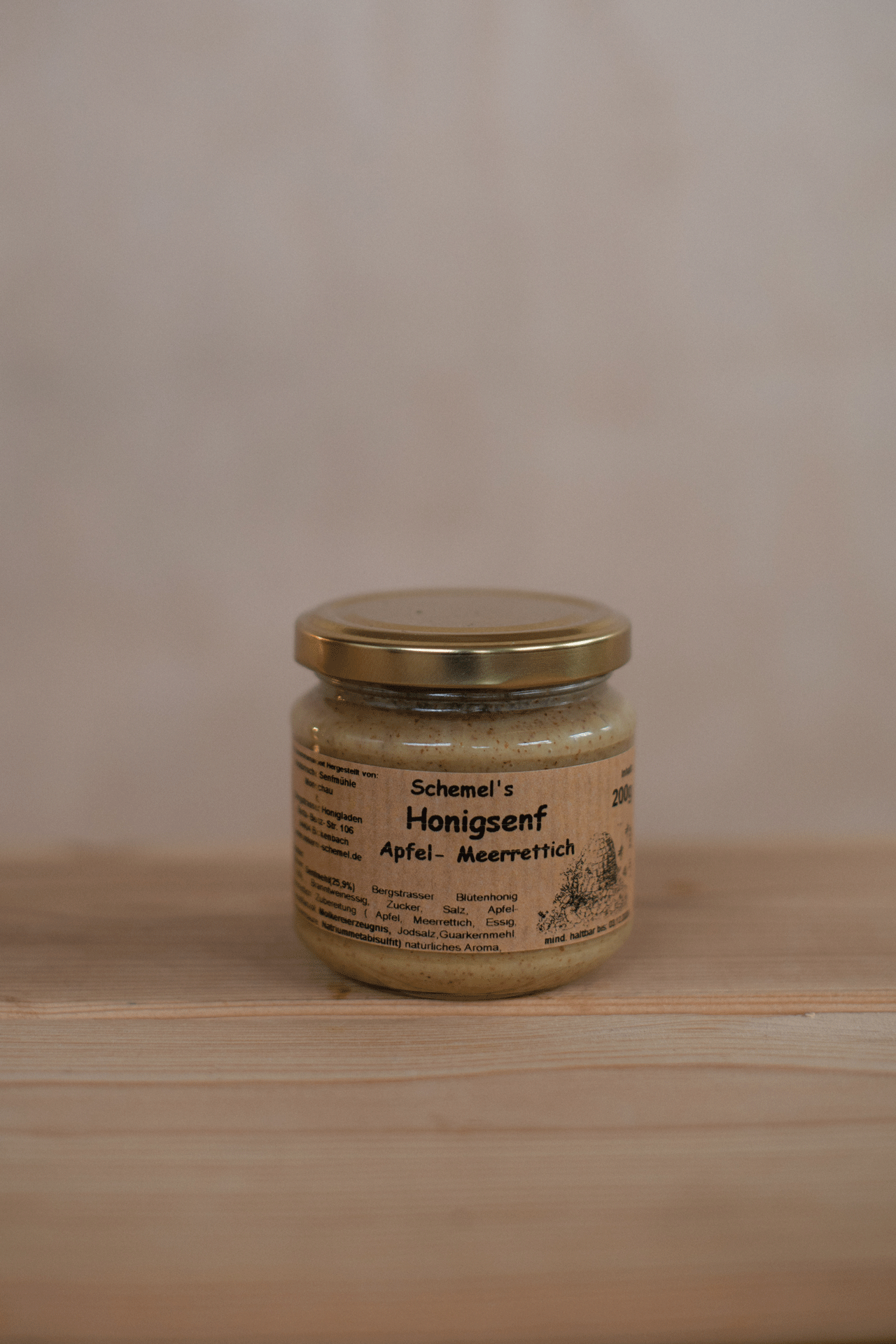 Schemels Honigsenf - Apfel-Meerrettich – Bild 3