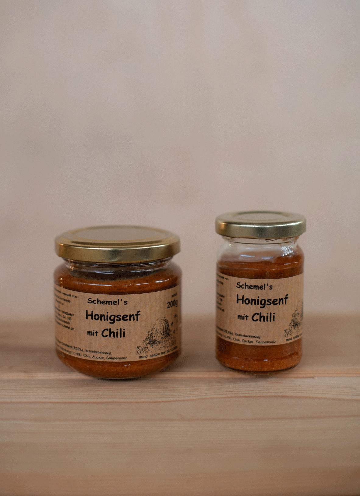 Schemels Honigsenf mit Chili