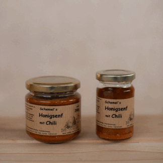 Schemels Honigsenf mit Chili