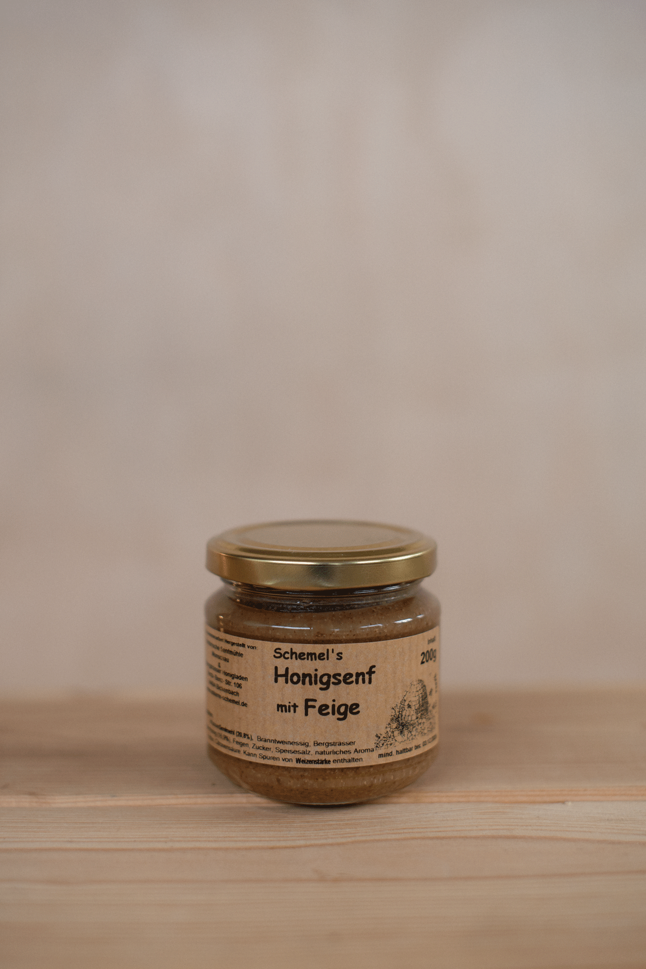 Schemels Honigsenf mit Feige – Bild 2