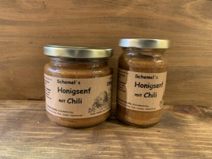 Schemels Honigsenf mit Chili