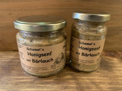 Schemels Honigsenf mit Bärlauch